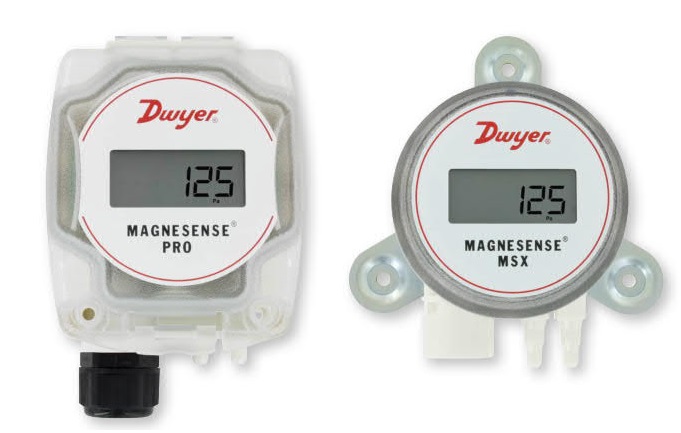 Trasmettitori di pressione differenziale MSX e MSX pro Magnesense